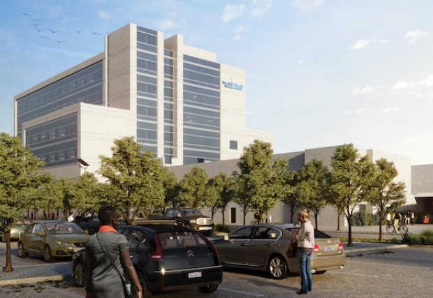 Nueva torre para pacientes de Inland Valley Medical Center, California.